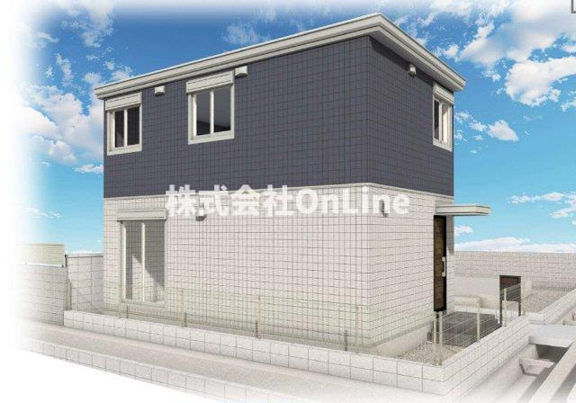 セキスイハイム 八尾市山本町南の外観パース