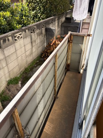 【バルコニー】 | キャトルイケダⅡ | ※原状回復工事前のお写真です