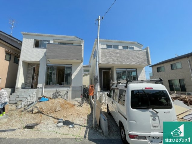 宇治市広野町寺山　第2期　新築一戸建ての外観|現在建築中！落ち着いた街並みで新生活を始めることが出来そう！周辺の物件も併せてご紹介させて頂きます！