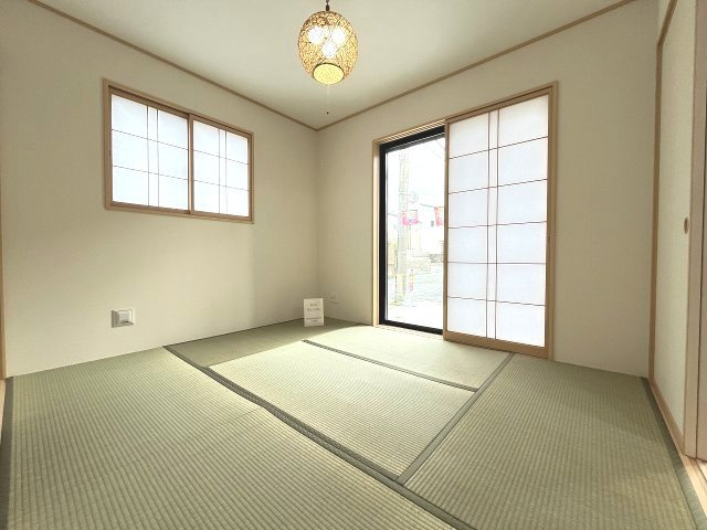 【和室】 | 春日市須玖北5丁目　G号棟（全7棟）【仲介手数料無料・0円】 | 現地写真。1階和室。
