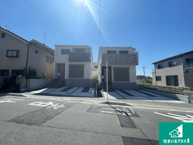 宇治市広野町寺山　第2期　新築一戸建ての外観|現在建築中！落ち着いた街並みで新生活を始めることが出来そう！周辺の物件も併せてご紹介させて頂きます！