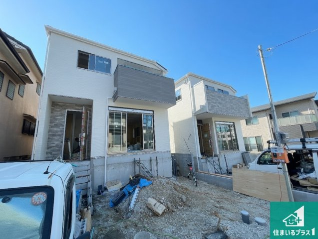 宇治市広野町寺山　第2期　新築一戸建ての外観|現在建築中！落ち着いた街並みで新生活を始めることが出来そう！周辺の物件も併せてご紹介させて頂きます！