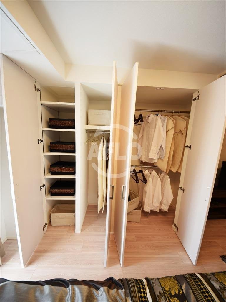 パークアクシス本町の収納|パークアクシス本町　クローゼット