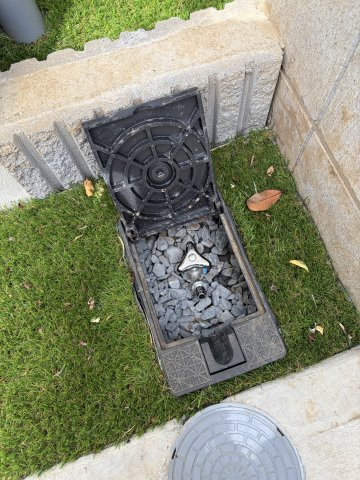 《仲介手数料無料》川越市砂新田５丁目30-8新築一戸建てハートフルタウンのその他|散水栓