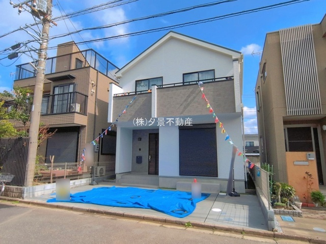 《仲介手数料無料》川越市砂新田５丁目30-8新築一戸建てハートフルタウンの外観