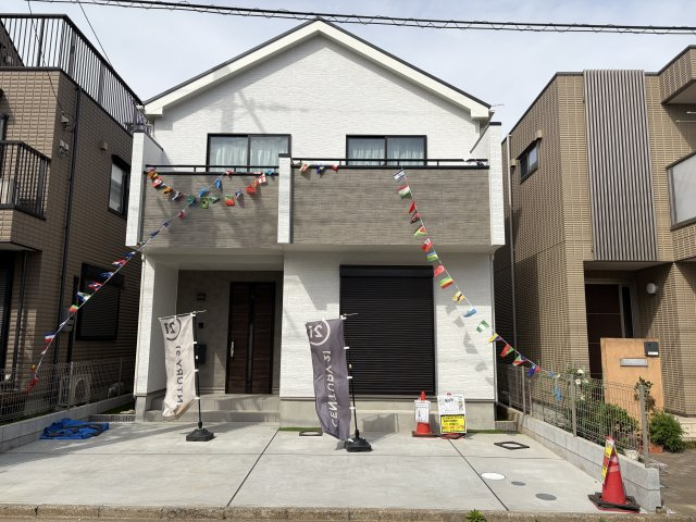 《仲介手数料無料》川越市砂新田５丁目30-8新築一戸建てハートフルタウンの外観