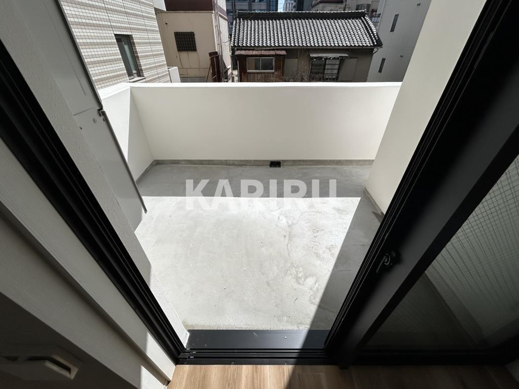 ブリリアントコートクラージュのバルコニー