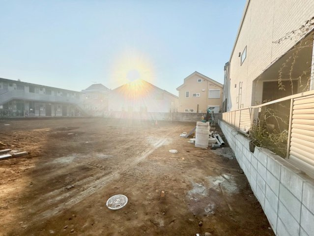 練馬区南田中1丁目　新築戸建　全6棟の外観|2026.2.13撮影

現地ご見学希望・資料請求などお気軽にお問い合わせ下さい！
03-5990-5201