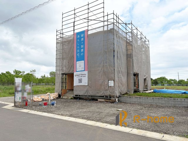 小美玉市羽鳥第12　新築戸建て　2号棟の外観|ご予約を頂ければ、『平日』はもちろん『早朝』や『夜間』もご見学可能です♪お気軽にお申し付けください♪