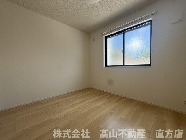 直方市大字直方のアパートの寝室