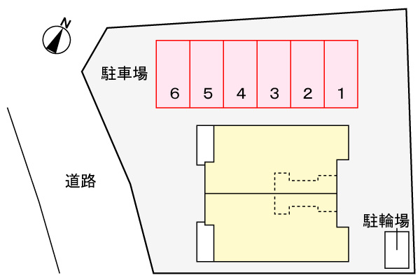 プラシードヒルⅠの区画図