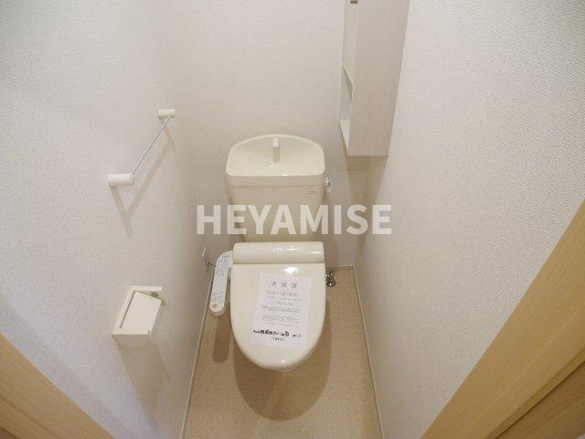プラシードヒルⅠのトイレ|※写真は反転タイプの写真です。