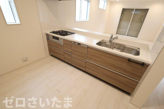 《仲介手数料無料》川越市仙波町４丁目25-51新築一戸建てブルーミングガーデンのキッチン
