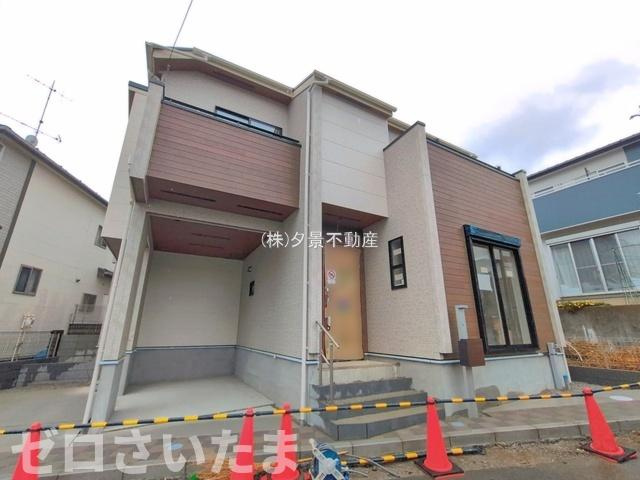 《仲介手数料無料》川越市仙波町４丁目25-51新築一戸建てブルーミングガーデンの外観