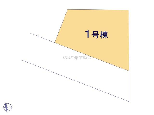 《仲介手数料無料》川越市仙波町４丁目25-51新築一戸建てブルーミングガーデンの区画図