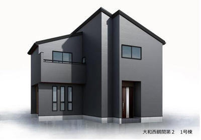 【外観パース】 | 大和市西鶴間第2 新築戸建 全1棟