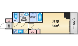 【間取り】 | S-RESIDENCE高岳bresa | 略図の為、現状優先