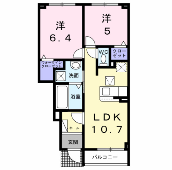 【間取り】 | テナム　プレッソ　メゾン