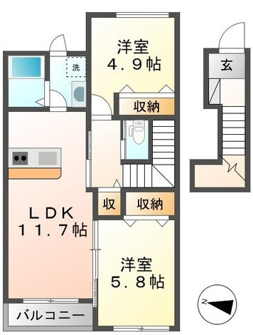 フォレストライブラリの間取り