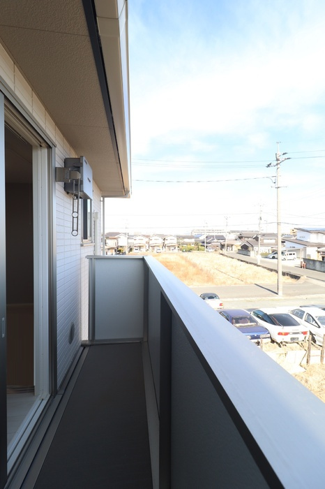 セレスト　ブルーのバルコニー