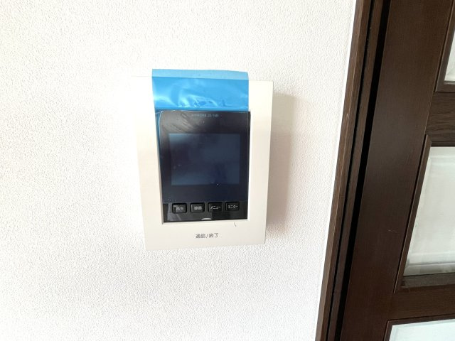 【セキュリティ】 | 仲介手数料無料！厚南小学校に通えるリフォーム済み中古住宅　宇部市西際波台 | 録画機能付きＴＶモニターインターホン