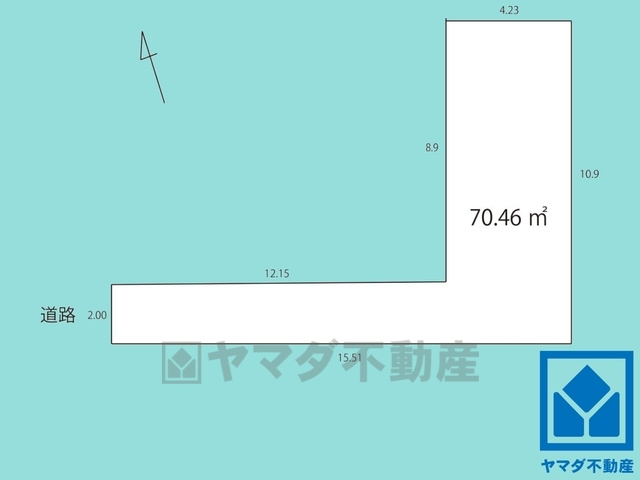西宮市甲子園九番町の土地図