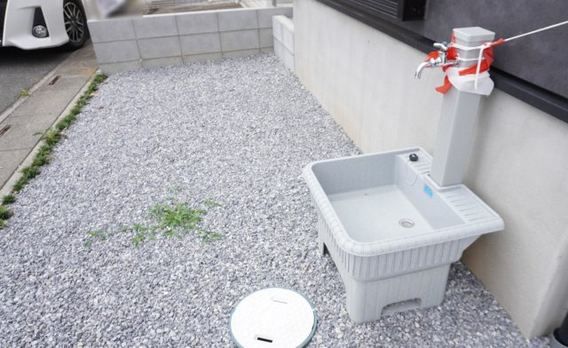 越谷市東町5丁目 新築分譲住宅の設備|立水栓
