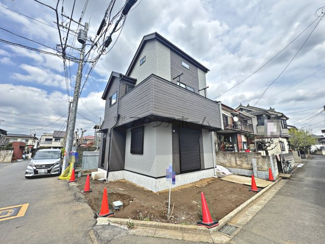 所沢市中新井1丁目・全1棟　新築一戸建　～南西角地～の外観