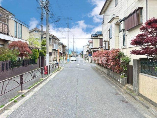葛飾区西水元2丁目中古住宅の前面道路含む現地写真|全面道路