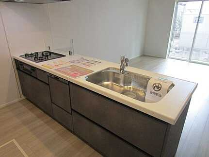 広島市安佐南区川内２丁目の新築一戸建のキッチン