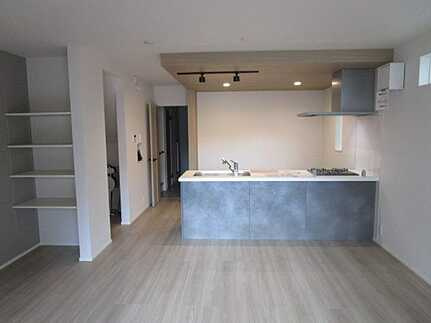 広島市安佐南区川内２丁目の新築一戸建の居間・リビング