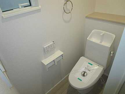 広島市安佐南区川内２丁目の新築一戸建のトイレ