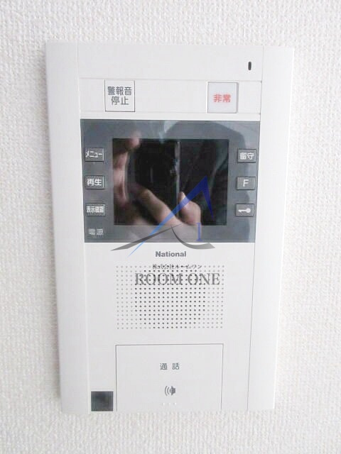 ＰＲＥＭＩＵＭ　ＣＵＢＥ菊川のセキュリティ|モニター付きインターホンです。