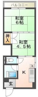 三吉ビルの間取り