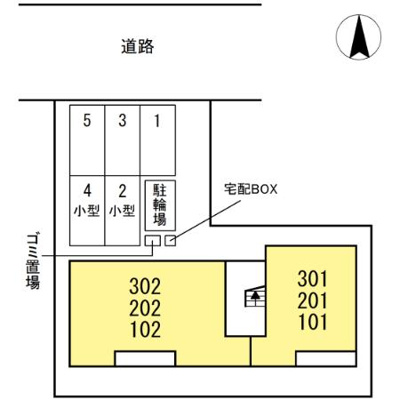 【区画図】 | ラフィネ西桜町