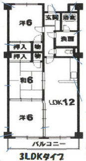 【間取り】 | ハイメゾン北島