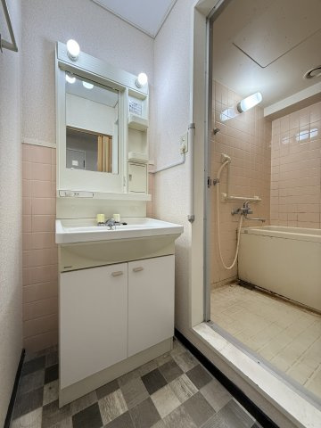 第三大朋マンションの洗面所