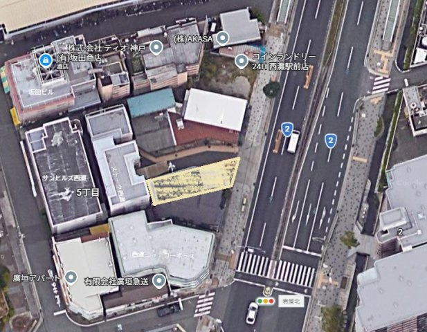 灘区都通　売土地の地図