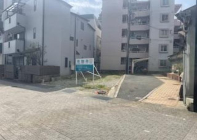 灘区都通　売土地の前面道路含む現地写真