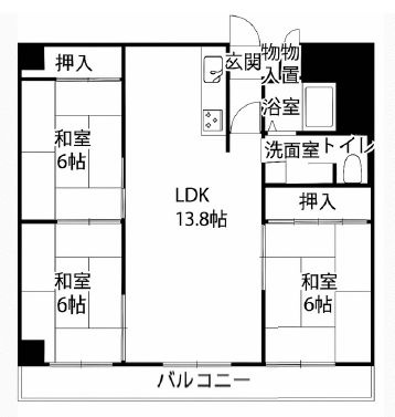 【間取り】 | テイネパークビル
