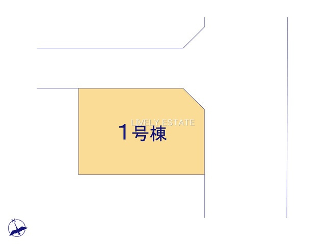 越谷市宮本町5丁目 新築分譲住宅の区画図