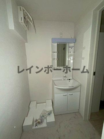 リディアコート北越谷の独立洗面台|※建築中のため同施工会社参考写真となります。
