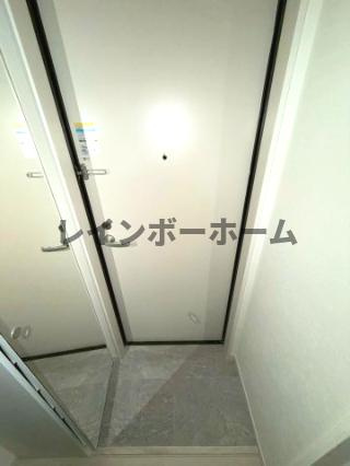 リディアコート北越谷の玄関|※建築中のため同施工会社参考写真となります。