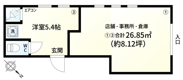 ルミナーレ新小岩の間取り
