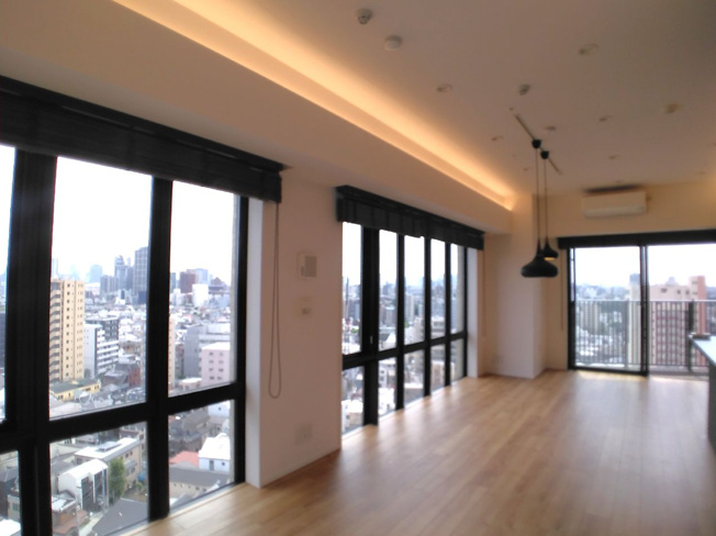 【居間・リビング】 | インプレスト文京東大前 | ※同物件別住戸の写真を参考に掲載しております。