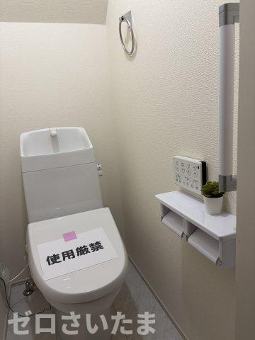 《仲介手数料無料》川越市大字寺尾88-2新築一戸建てリーブルガーデンのトイレ|1階