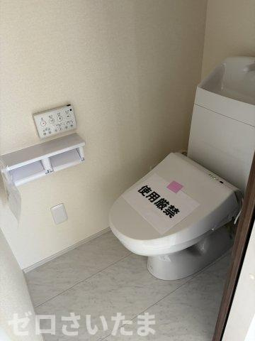 《仲介手数料無料》川越市大字寺尾88-2新築一戸建てリーブルガーデンのトイレ|2階