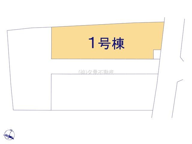 《仲介手数料無料》川越市大字寺尾88-2新築一戸建てリーブルガーデンの区画図