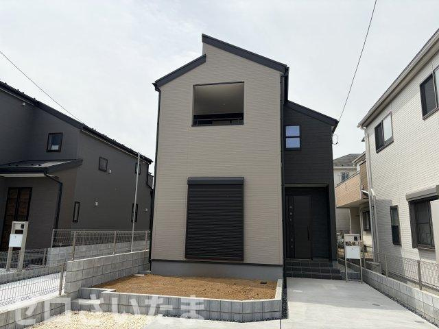 《仲介手数料無料》川越市大字寺尾88-2新築一戸建てリーブルガーデンの外観|撮影日 2026年4月13日 11:00 曇り