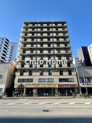 朝日蔵前プラザの外観|新耐震基準適合マンション